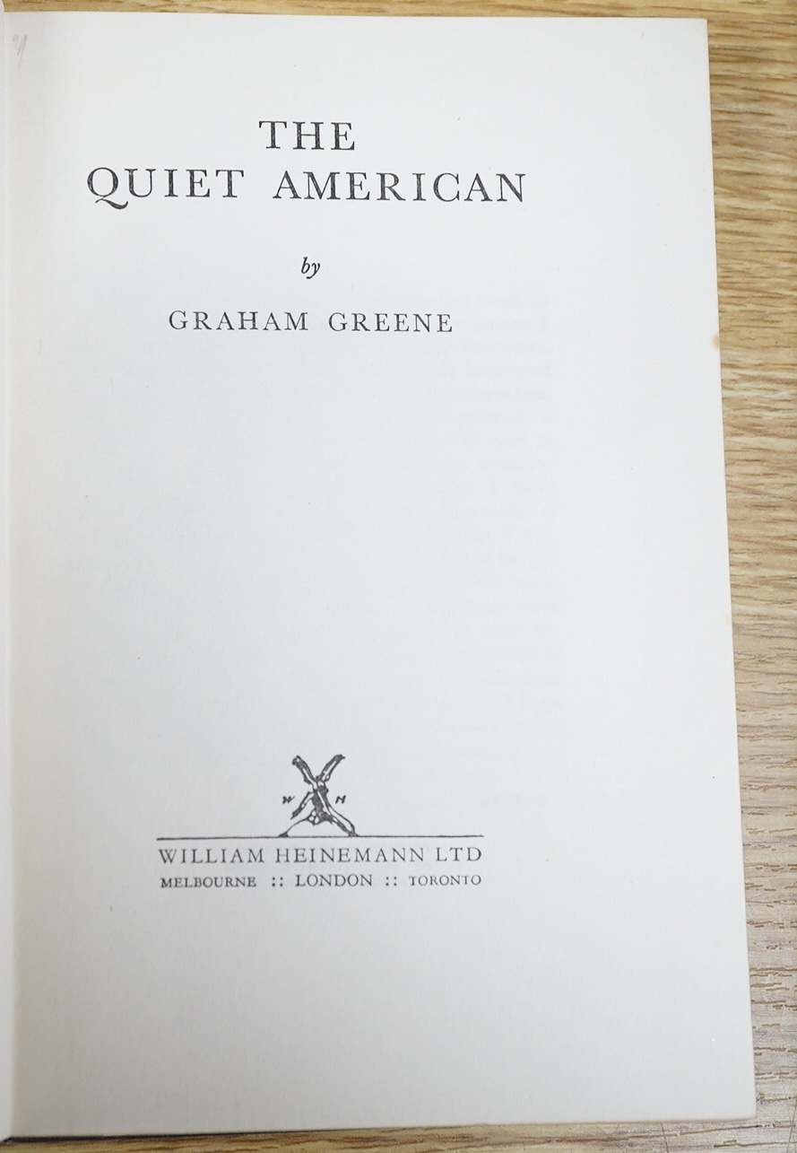 Greene, Graham - The Quiet American, 1st edition, William Heinemann, London, 1955